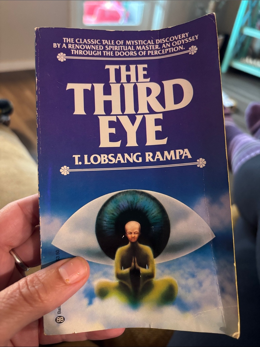 The Third Eye by T. Lobsang Rampa - Purple Cover
